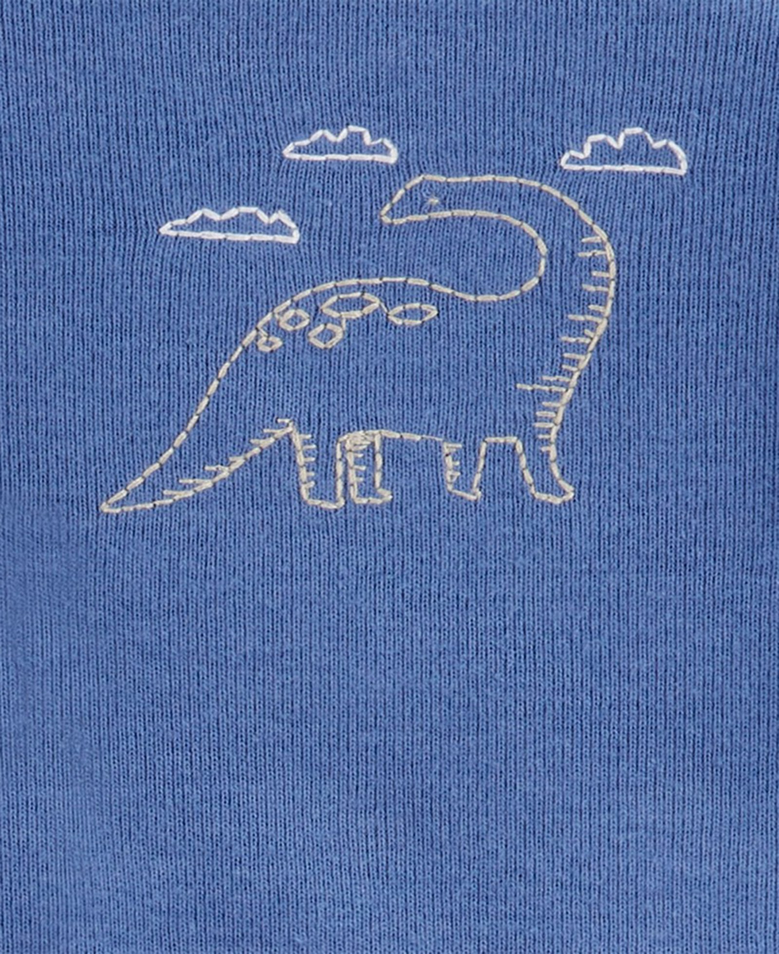 Kit body bebê 4 peças manga longa dinossauro multicor | Carter's