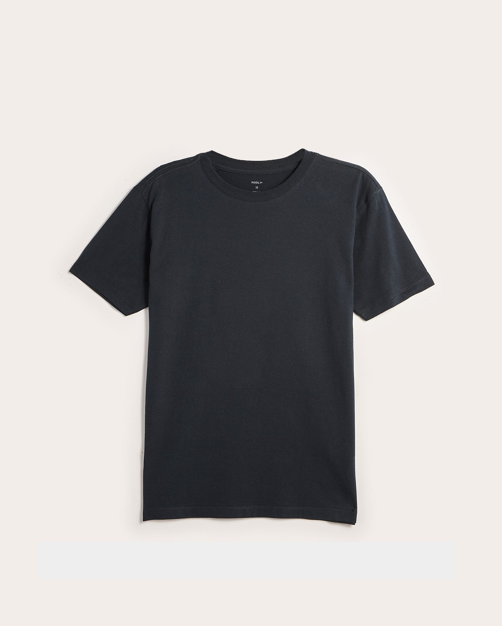 Camiseta juvenil regular básica manga curta azul | Pool