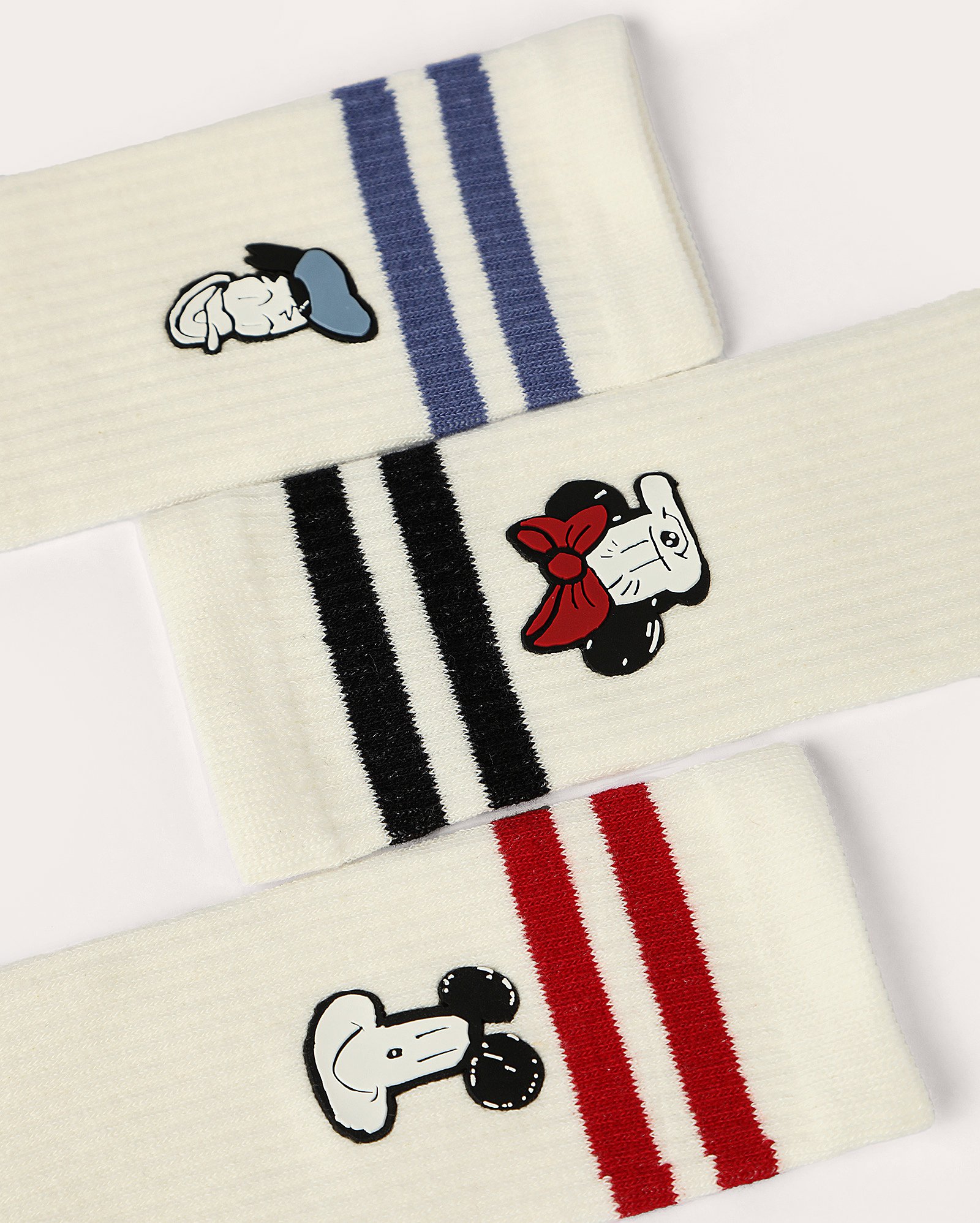 Kit meia masculina 3 peças cano longo Extraimaginário personagens off-white | Disney