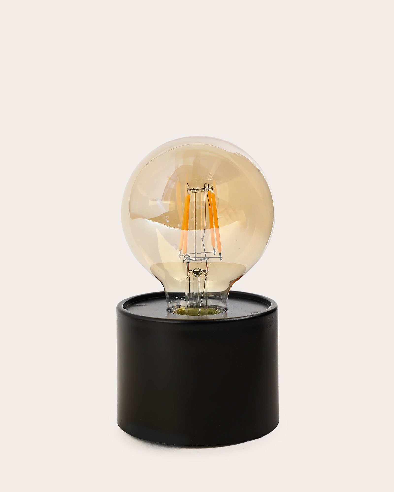 Luminária de mesa Dimmer 8,5cmx10cm preta | Casa Riachuelo