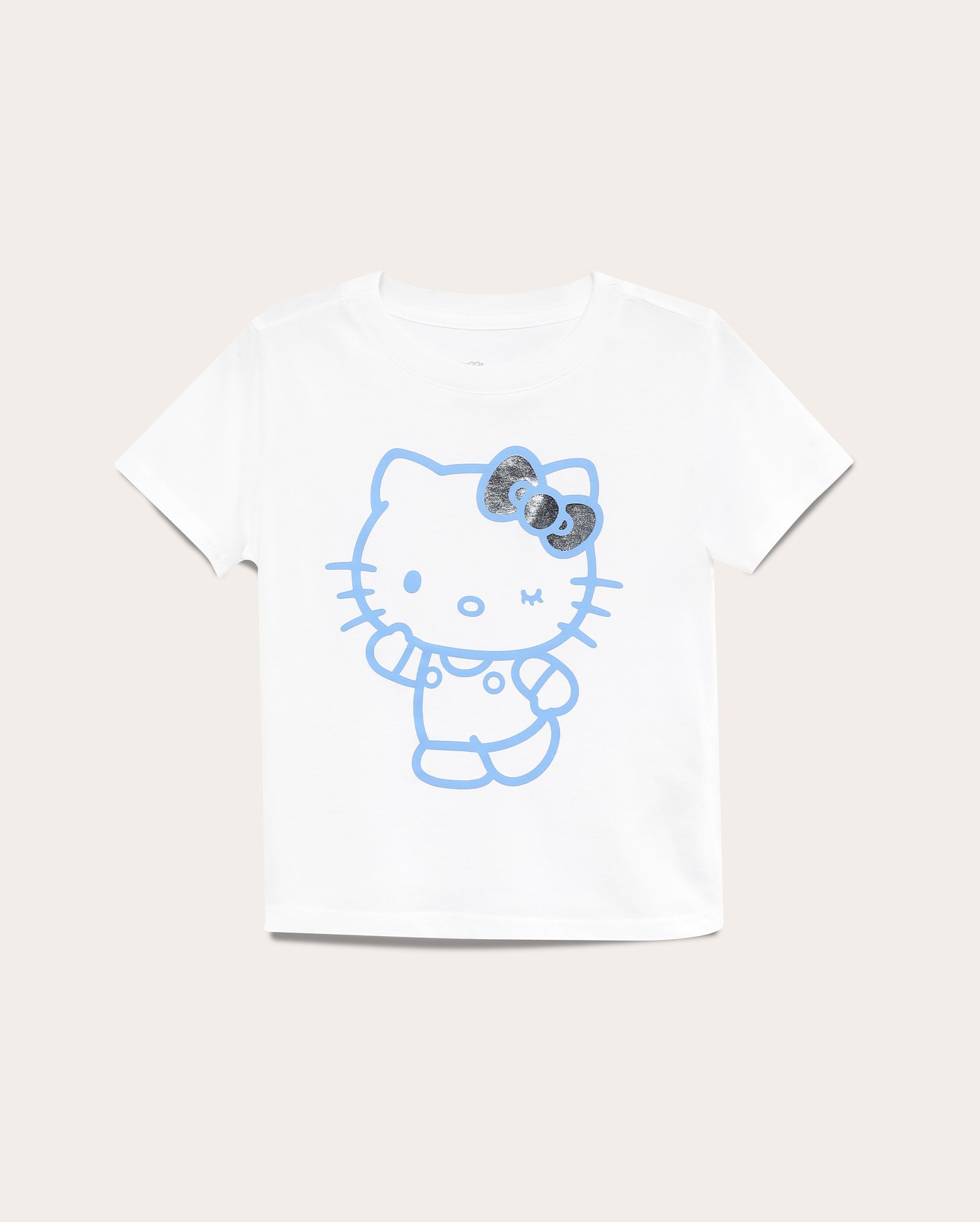 Camiseta infantil mangas curtas Hello Kitty 4-10A branca | Sanrio