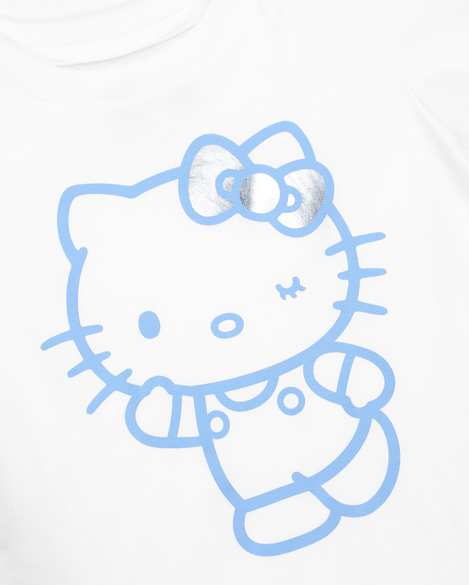 Camiseta infantil mangas curtas Hello Kitty 4-10A branca | Sanrio