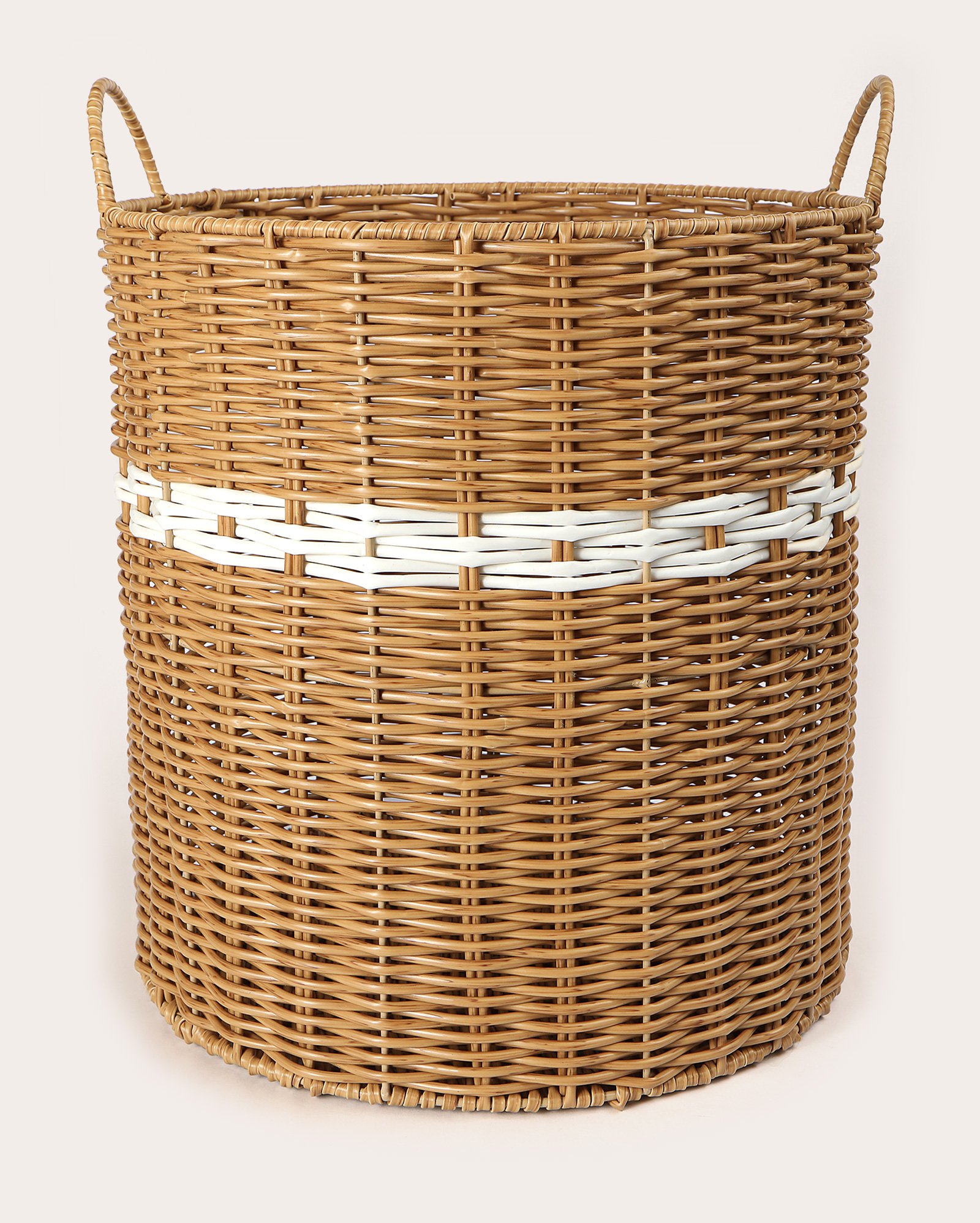 Cesto organizador P Ondina 39x33cm bege | Casa Riachuelo