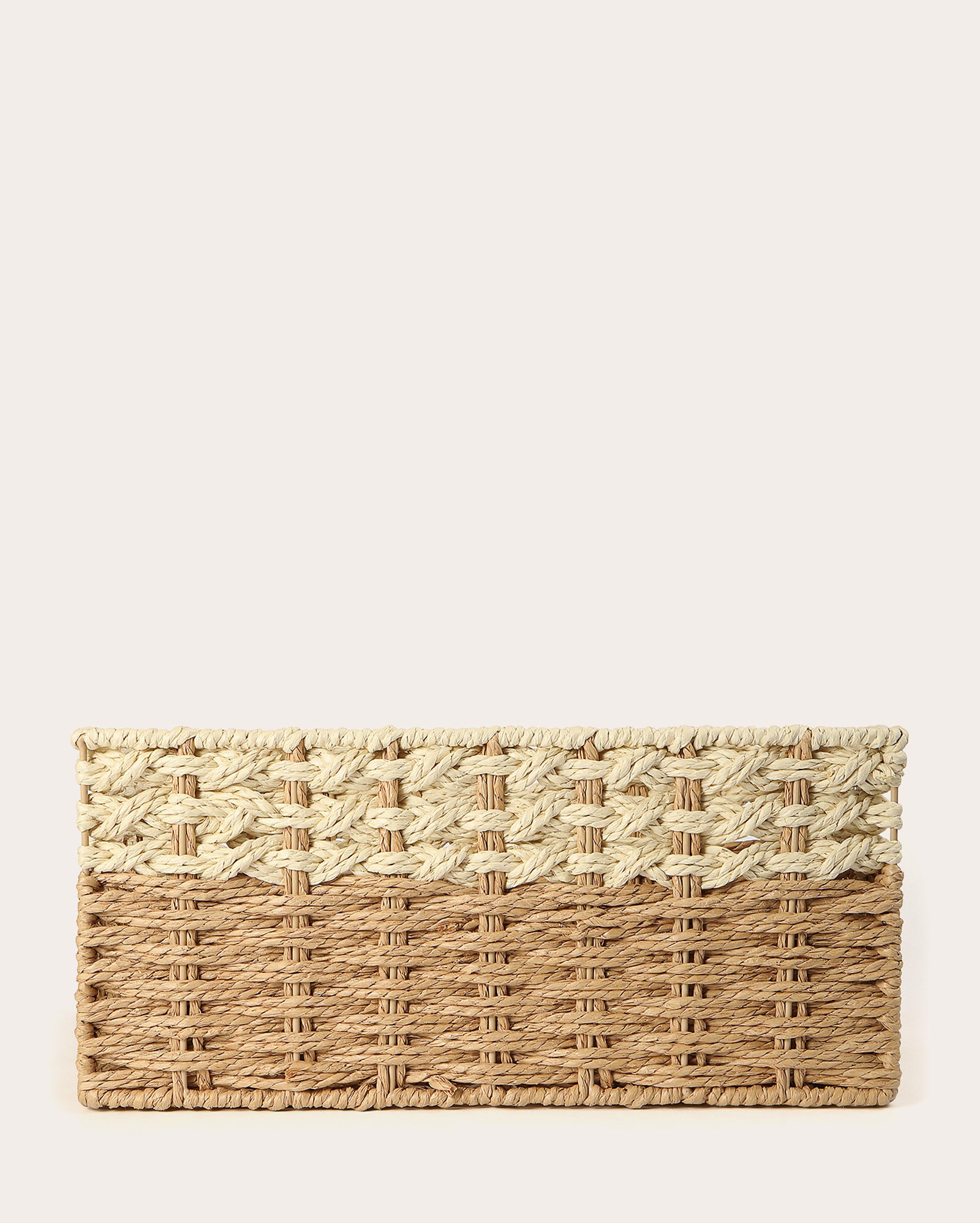 Cesto organizador P Mari 37,5x27cm bege | Casa Riachuelo