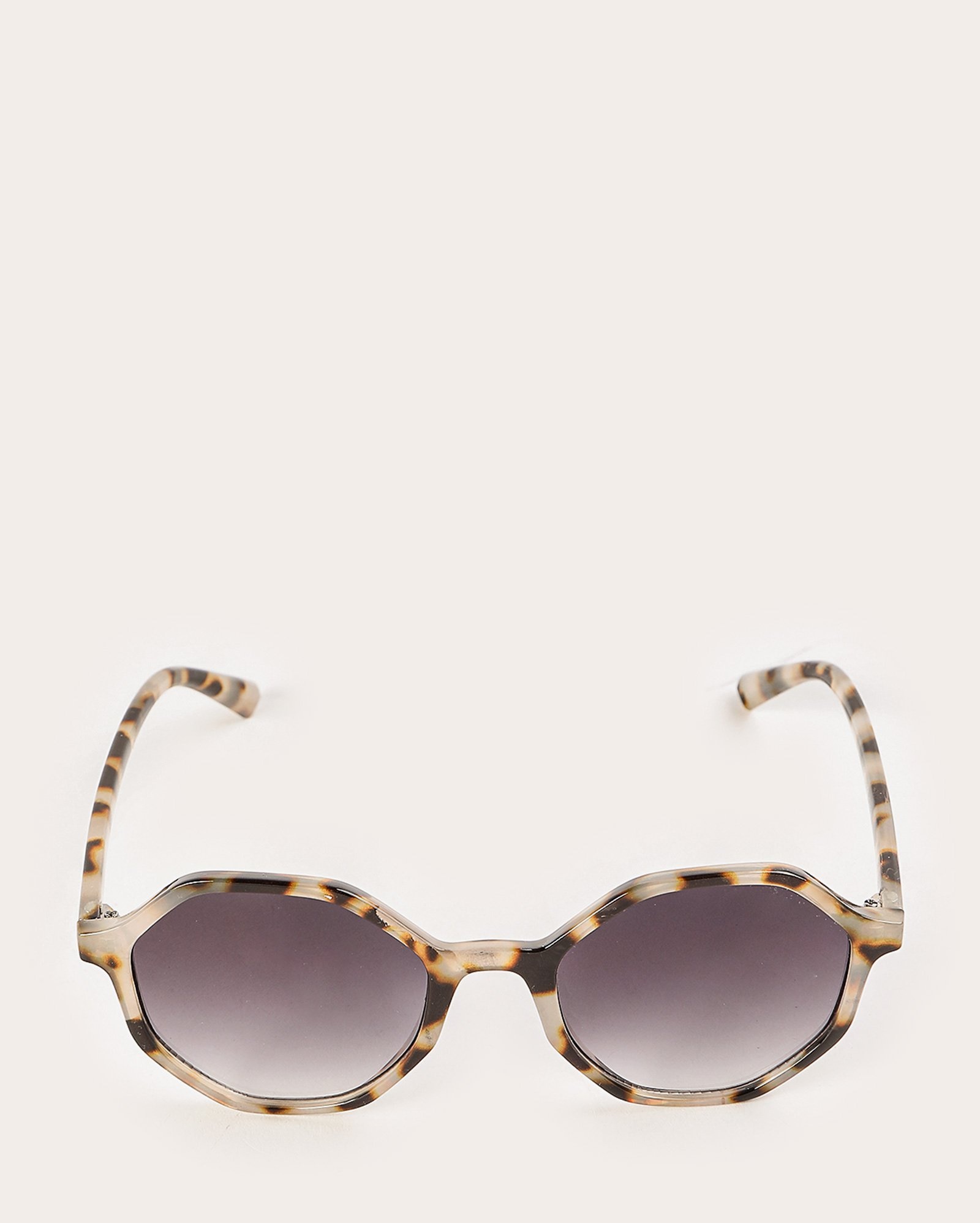 Óculos de sol feminino hexagonal tartaruga marrom | Riachuelo
