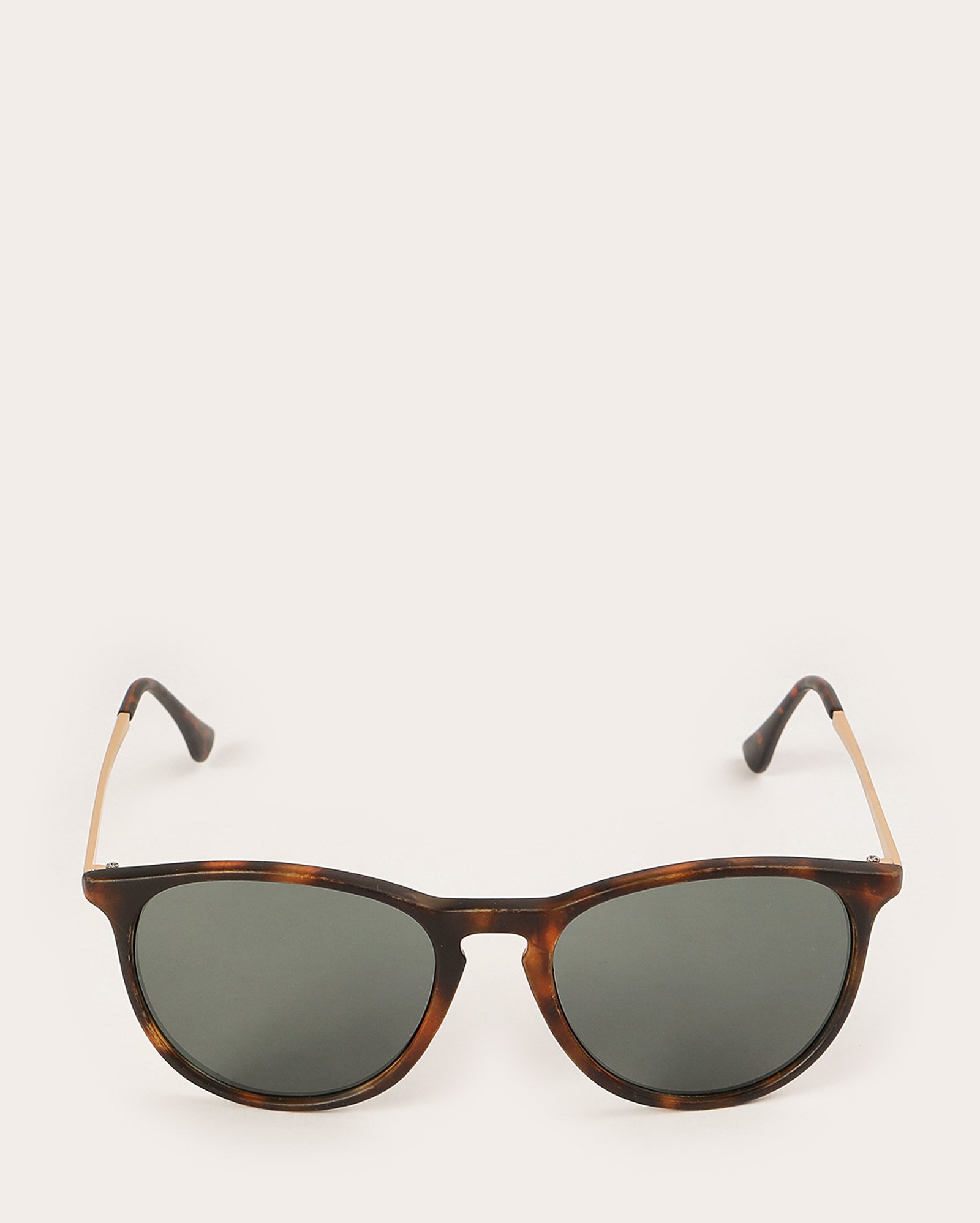 Óculos de sol feminino redondo tartaruga - marrom