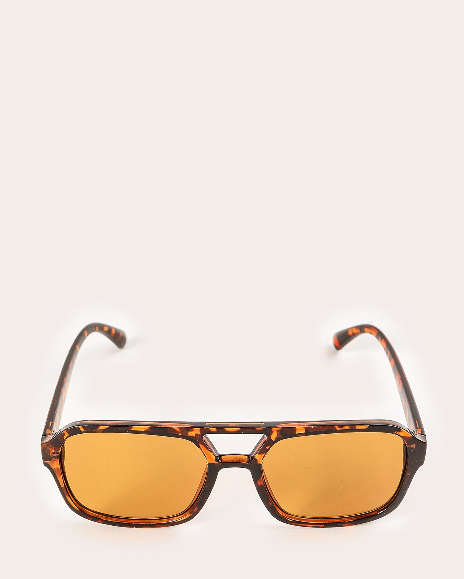 Óculos de sol feminino quadrado tartaruga marrom | Riachuelo