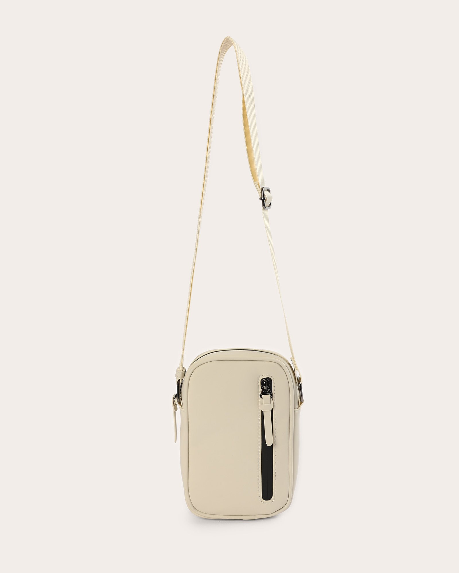 Bolsa masculina transversal alça regulável - Bege Claro