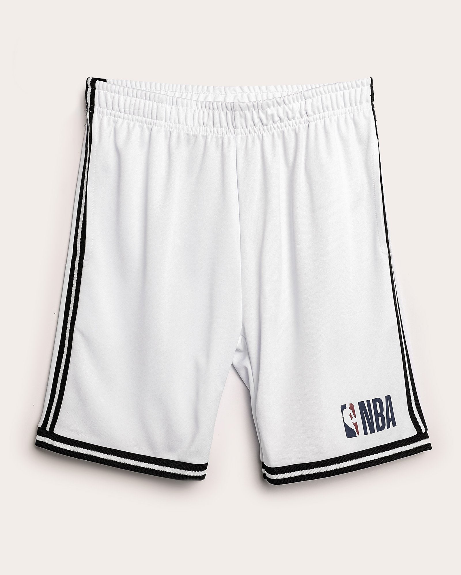Bermuda juvenil basquete NBA cós de elástico branca | NBA