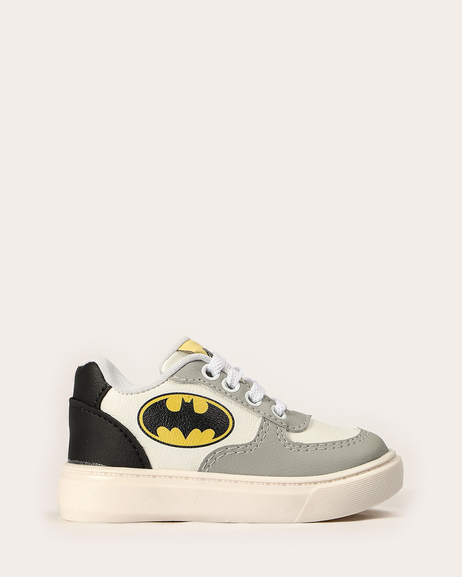 Tênis Infantil Batman com recortes cinza | DC Comics