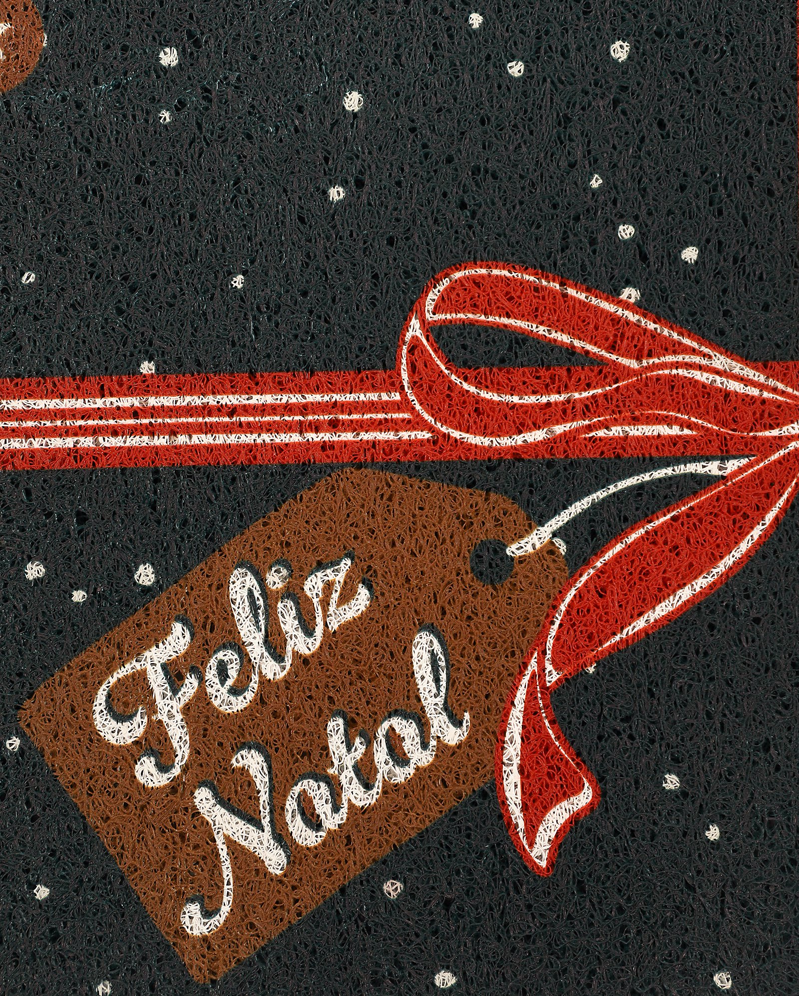 Tapete capacho cartinha de natal verde | Casa Riachuelo