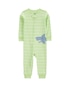 Macacão pijama infantil pezinhos tubarão verde | Carter's