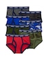 Kit cueca infantil 7 peças slip camuflada multicor | Carter's
