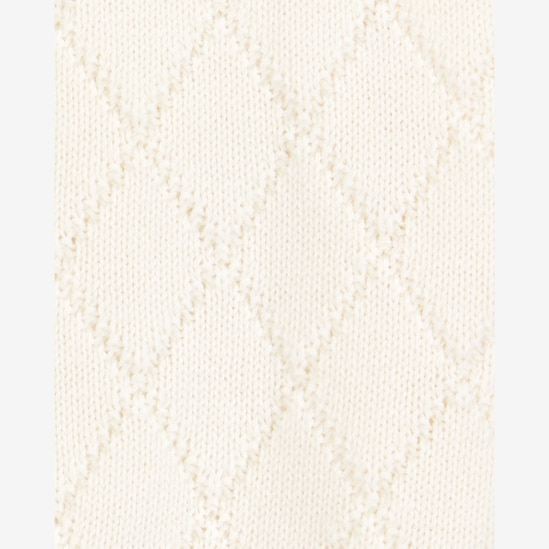 Cardigan bebê texturizado bege | Carter's