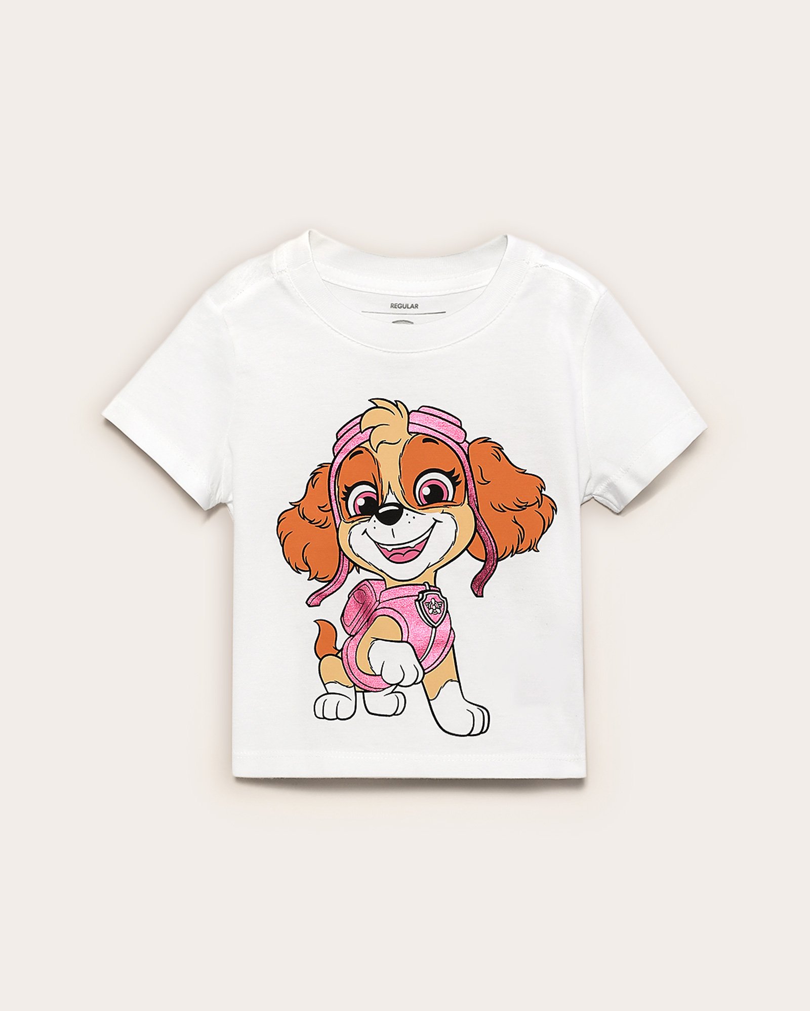Camiseta infantil Skye Patrulha Canina 1-4A branca | Paramount