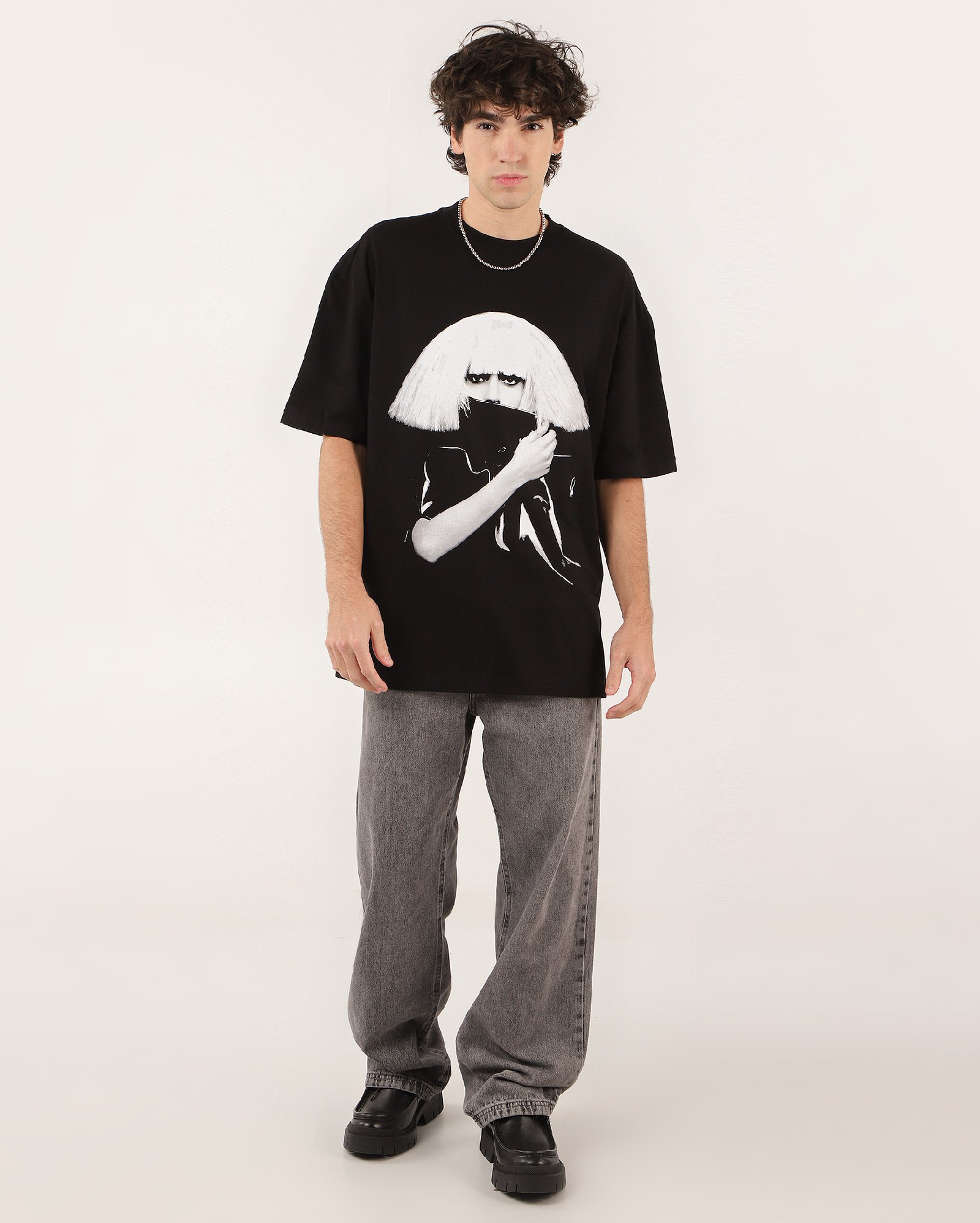 Camiseta manga curta The Fame Monster preta | Lady Gaga