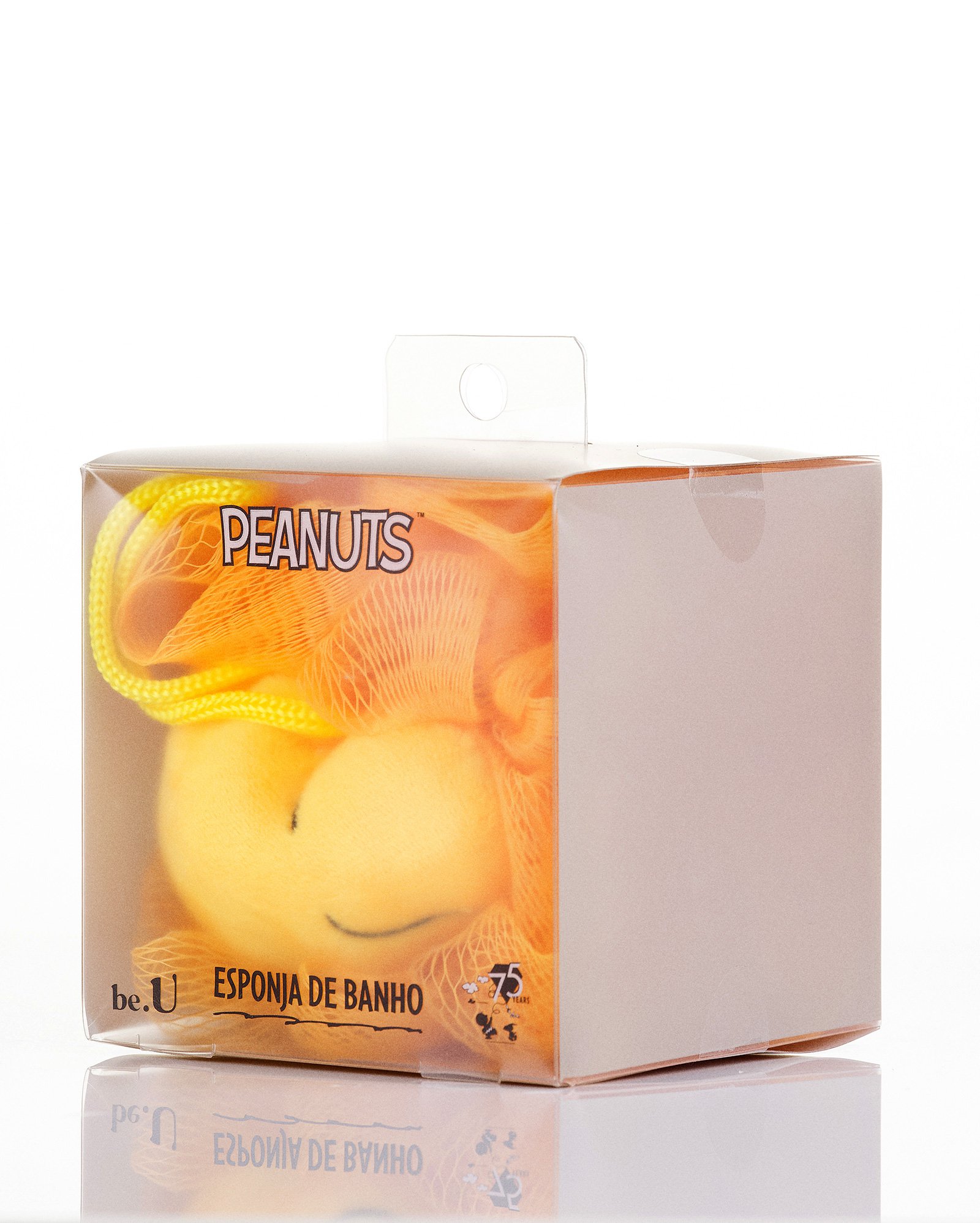 Esponja de banho Woodstock amarela | be.U by Riachuelo + Peanuts