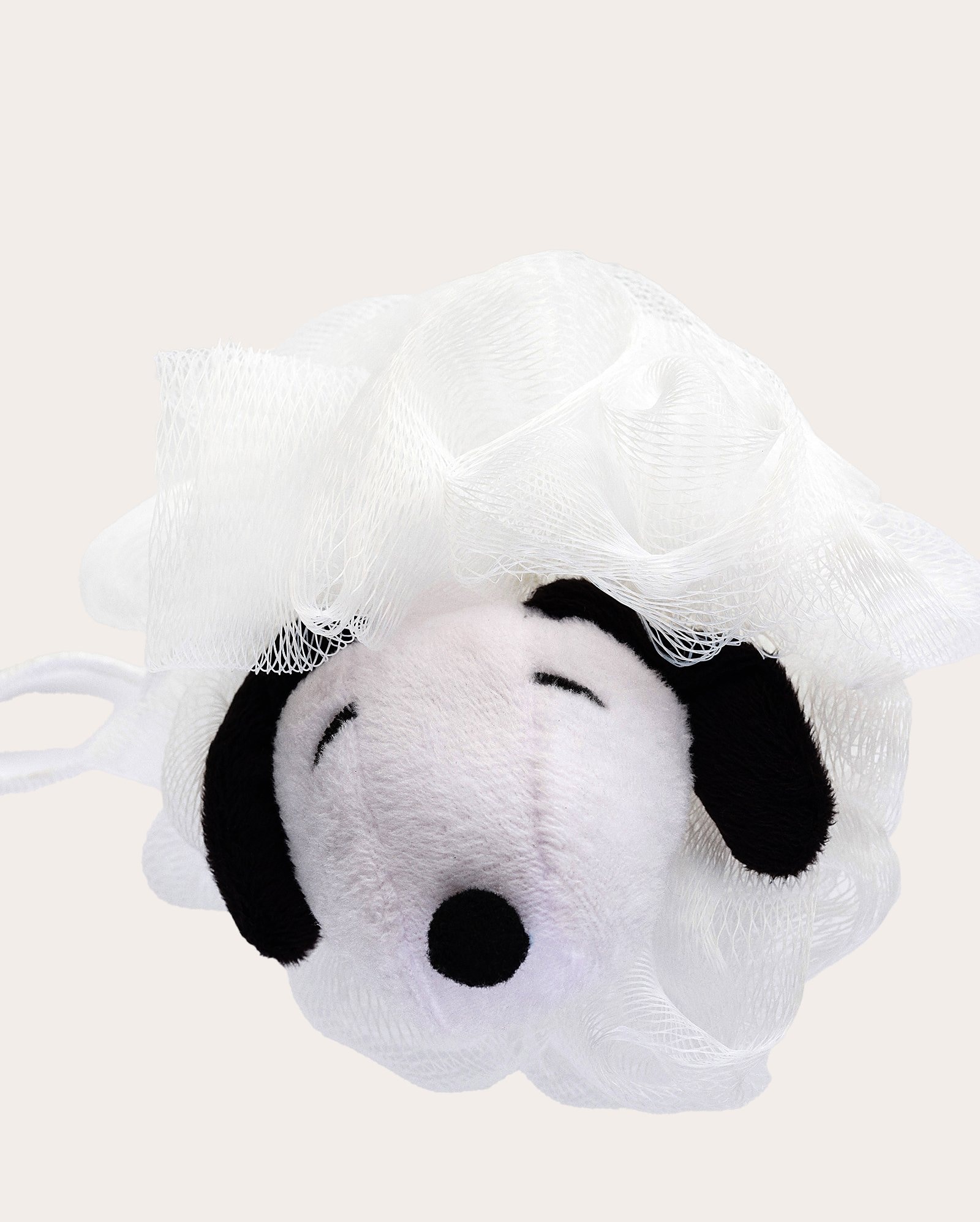 Esponja de banho Snoopy branca | be.U + Peanuts