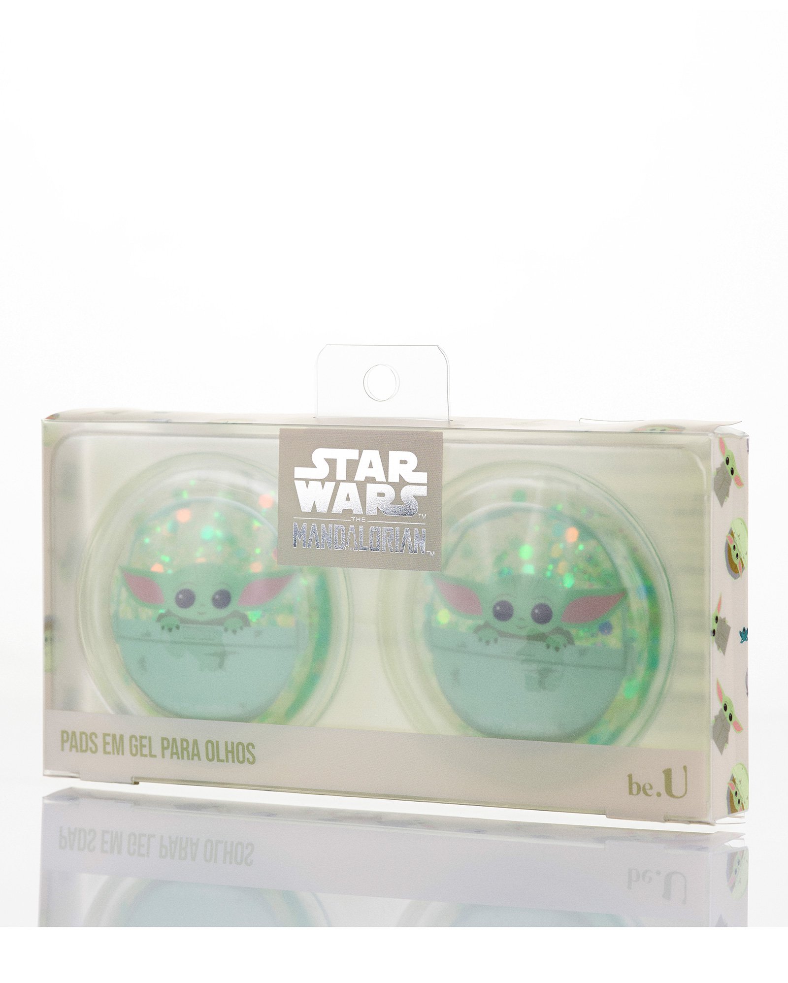 Pads em gel para os olhos Baby Yoda verde | be.U by Riachuelo + Star Wars