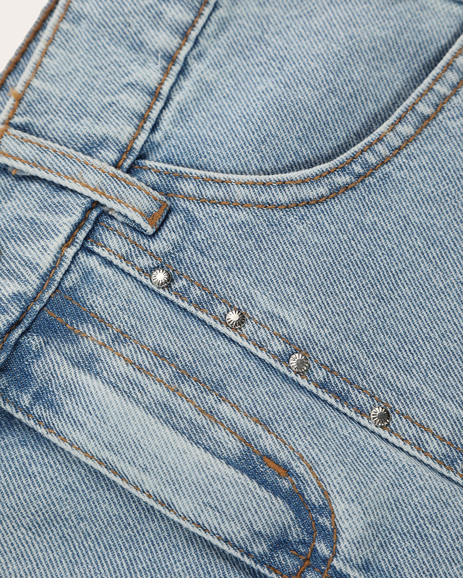 Saia Jeans juvenil denim claro | Pool Jeans