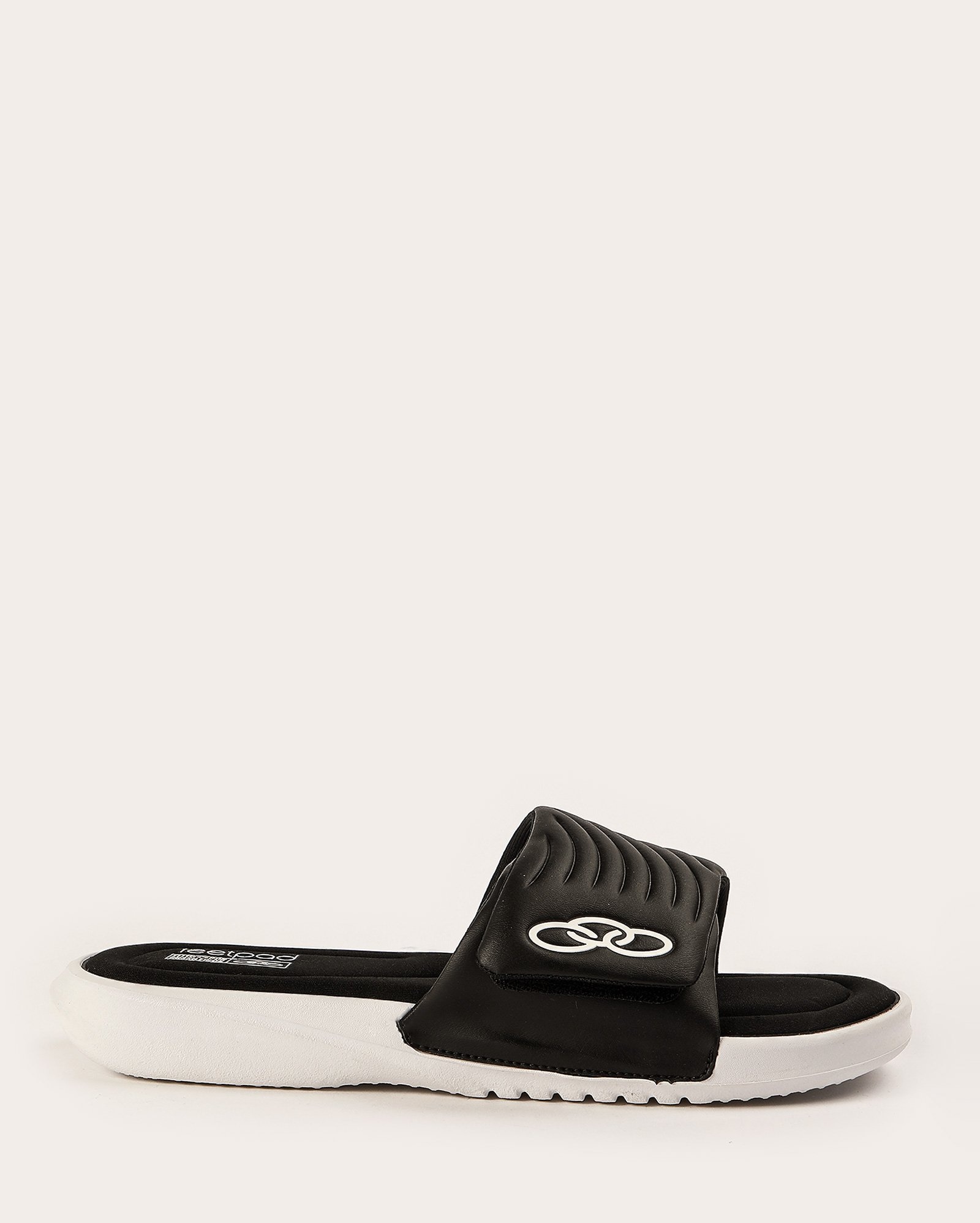 Chinelo slide masculino Melbourne 2 preto | Olympikus