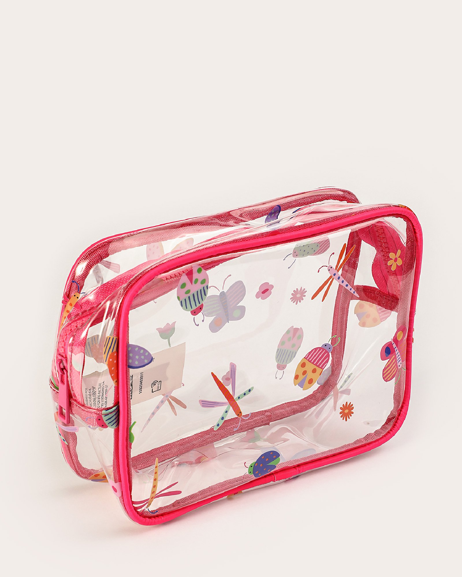 Necessaire G Dani bichinhos e flor rosa | Accessori by Riachuelo