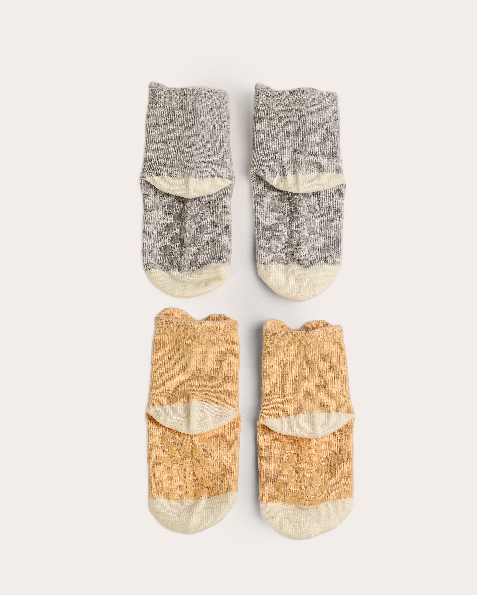 Kit meia bebê 2 pares cano médio bichinhos multicor | Baby Way