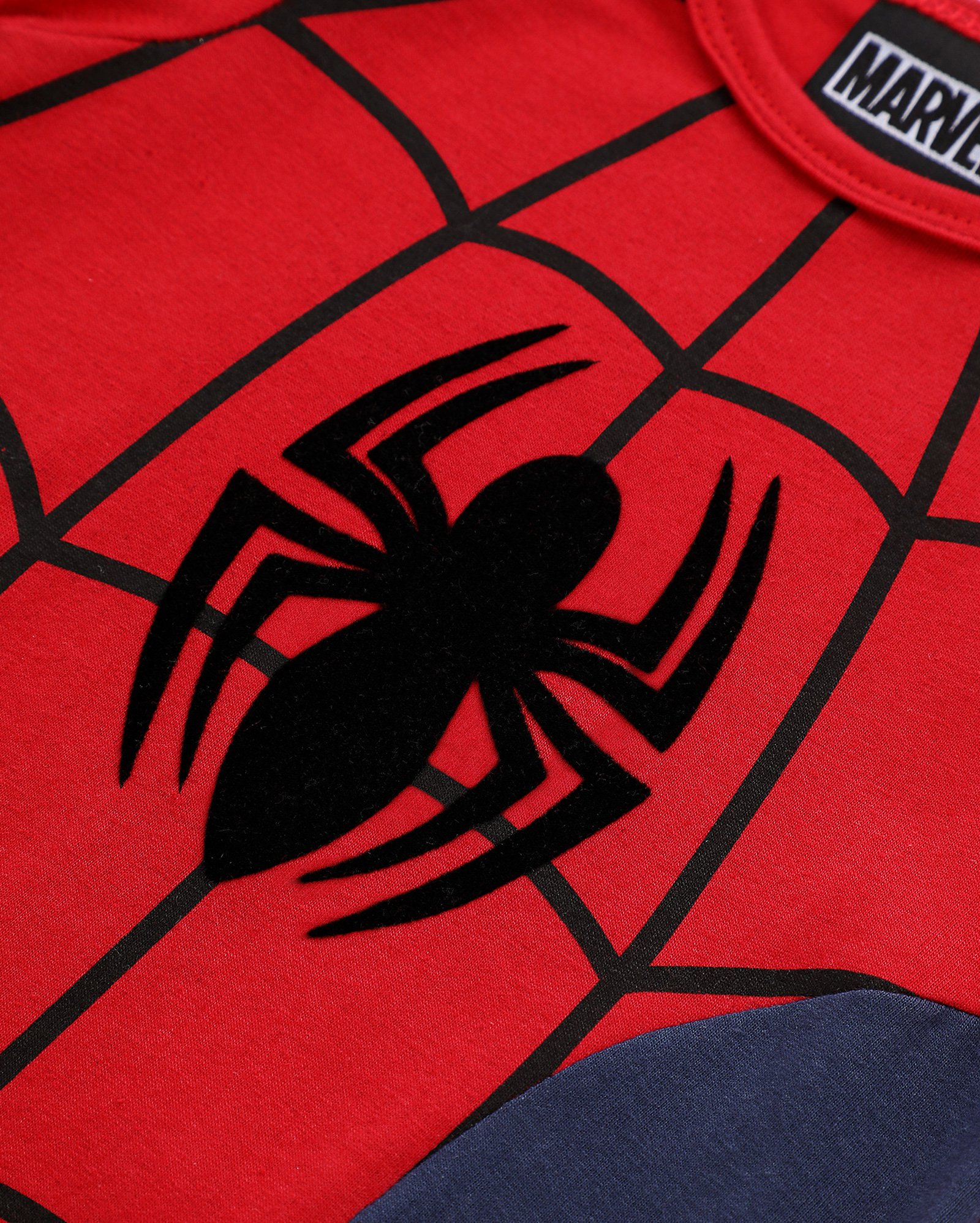 Body bebê em malha Homem-Aranha vermelho | Marvel