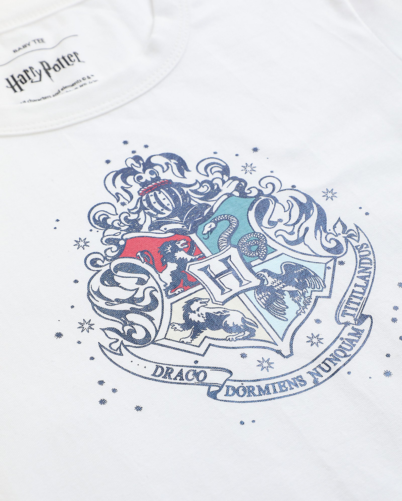 Camiseta juvenil baby tee Harry Potter branca | Warner Bros