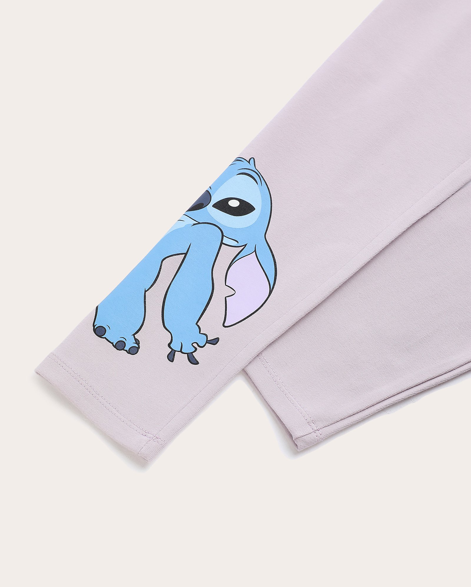 Calça legging infantil Stitch 4-10A lilás | Disney