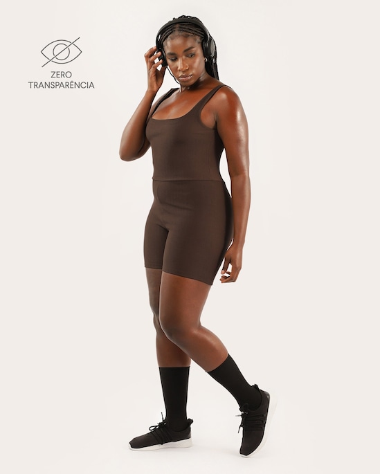 Macaquinho esportivo CoverSync canelado