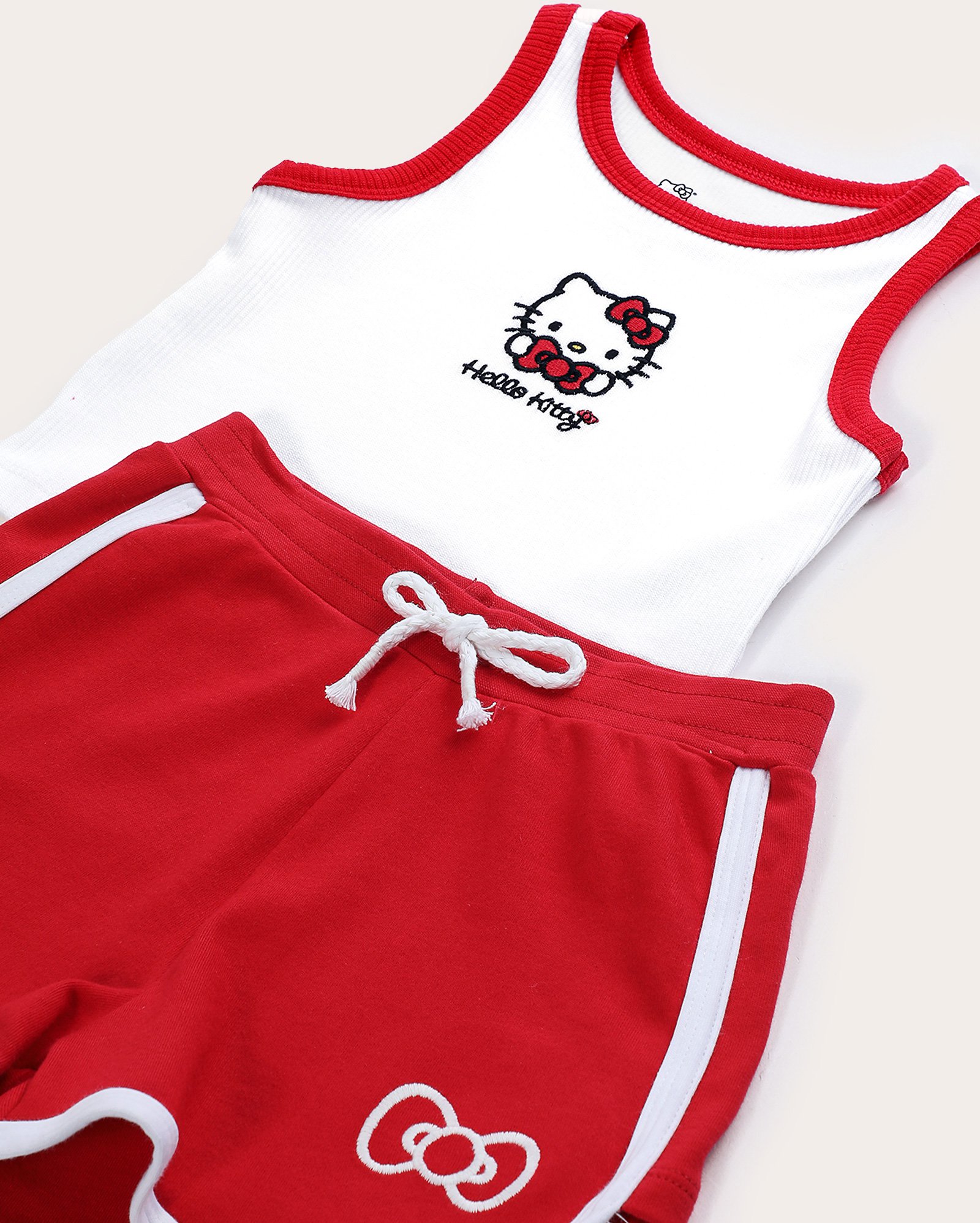 Conjunto curto infantil Hello Kitty  4-10A Multicor | Sanrio