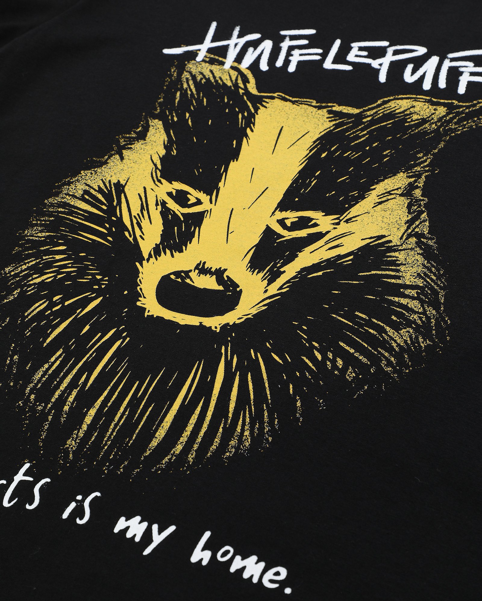 Camiseta juvenil regular Lufa-Lufa preta | Warner Bros