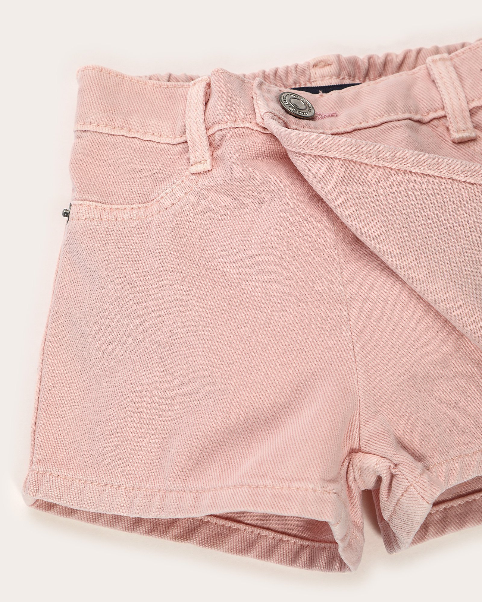 Short-saia infantil sarja 1-4A rosa | Pool Jeans