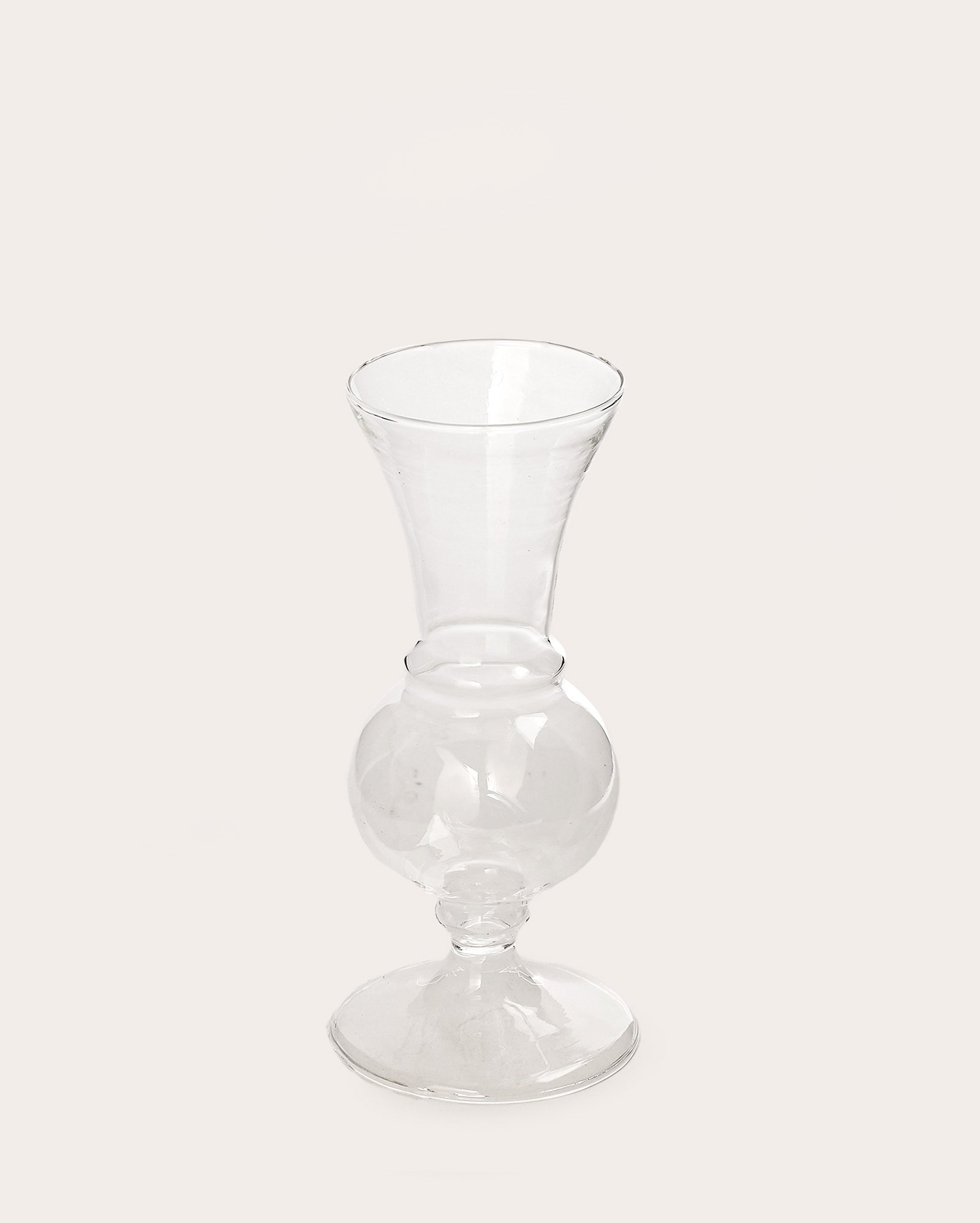 Vaso de vidro transparente Basic 16cm | Casa Riachuelo