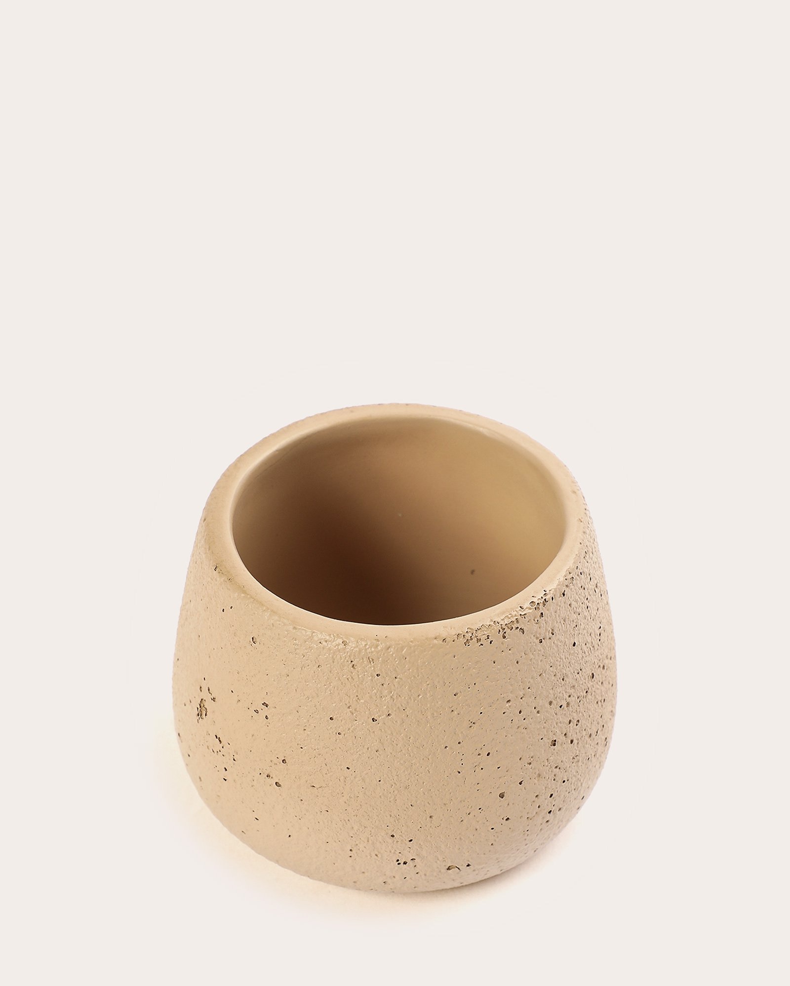 Pote decorativo Osnir bege | Casa Riachuelo