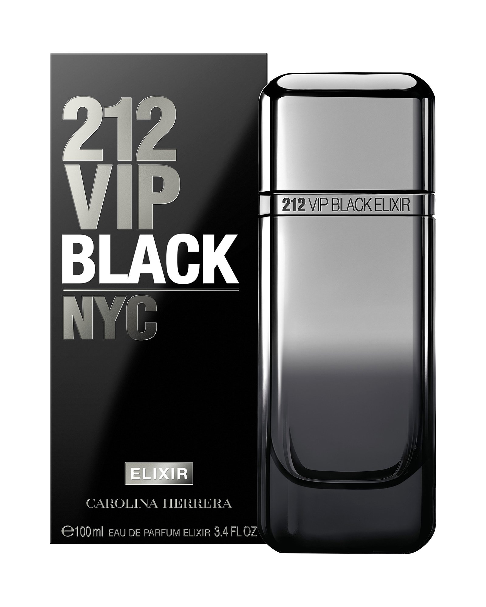 Perfume masculino 212 VIP Black Elixir EDP - 100 ML | Carolina Herrera