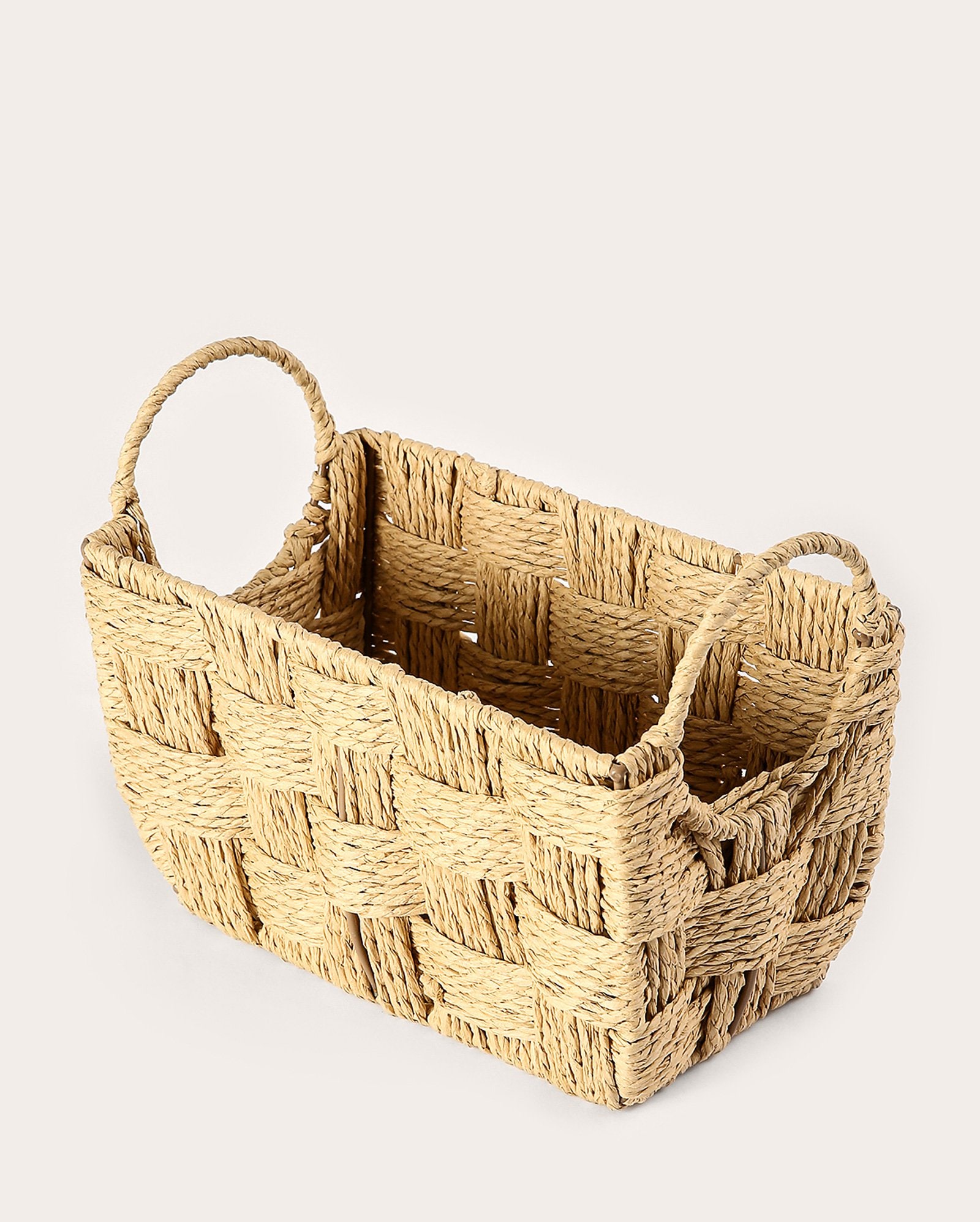 Cesto organizador P Ropes 19x26x15cm bege | Casa Riachuelo
