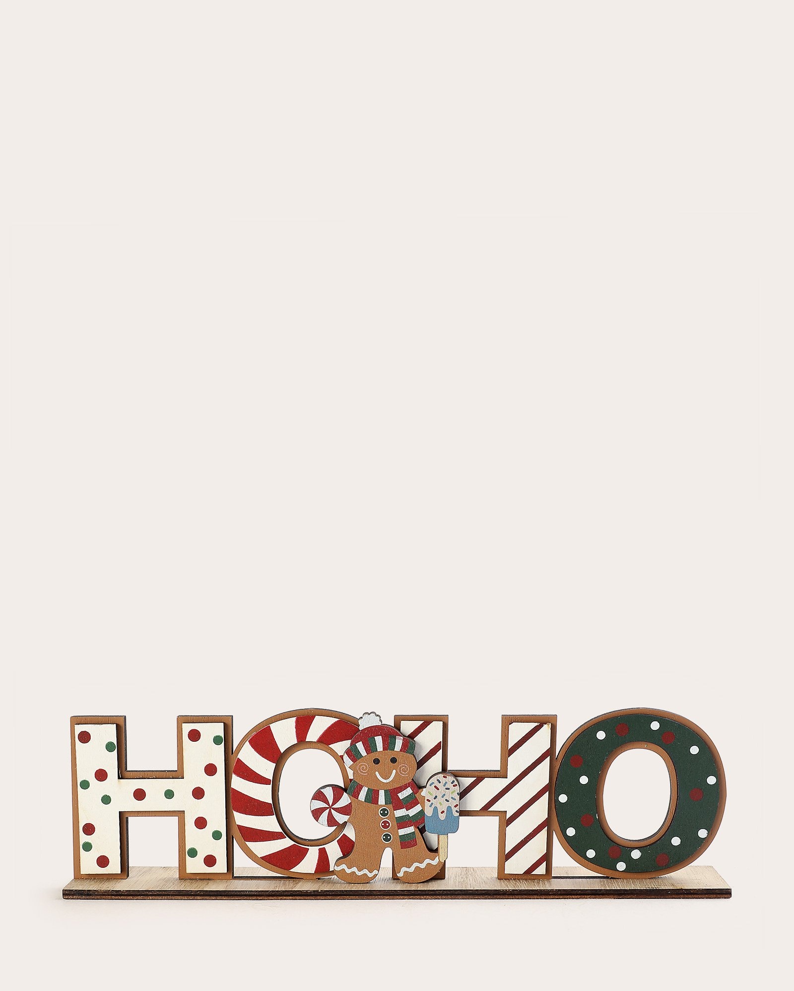 Objeto decorativo natalino hohoho - multicor | Casa Riachuelo