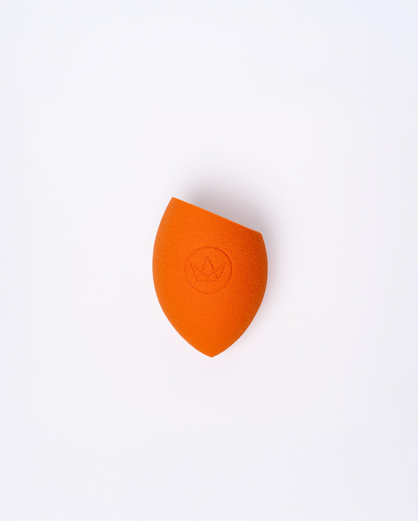 Esponja de maquiagem flat blender mini laranja | Mari Maria