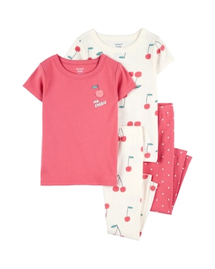 Pijama longo infantil 4 peças ma chérie multicor | Carter's
