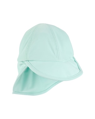Boné bebê de aba curva proteção solar verde | Carter's