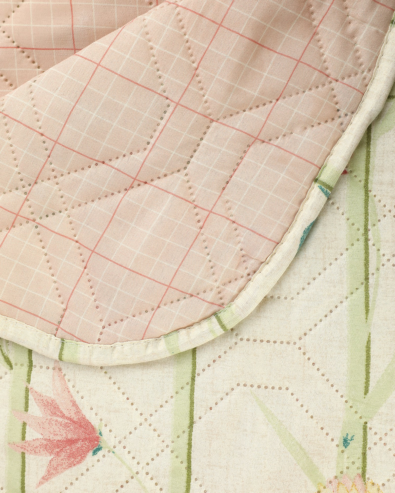 Kit colcha casal 3 peças Boutis Aline dupla face multicor | Casa Riachuelo