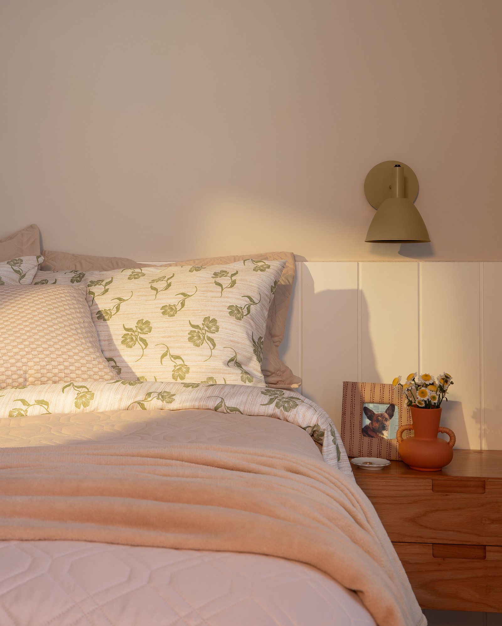 Kit colcha Boutis dupla face - CASAL Bege | Casa Riachuelo