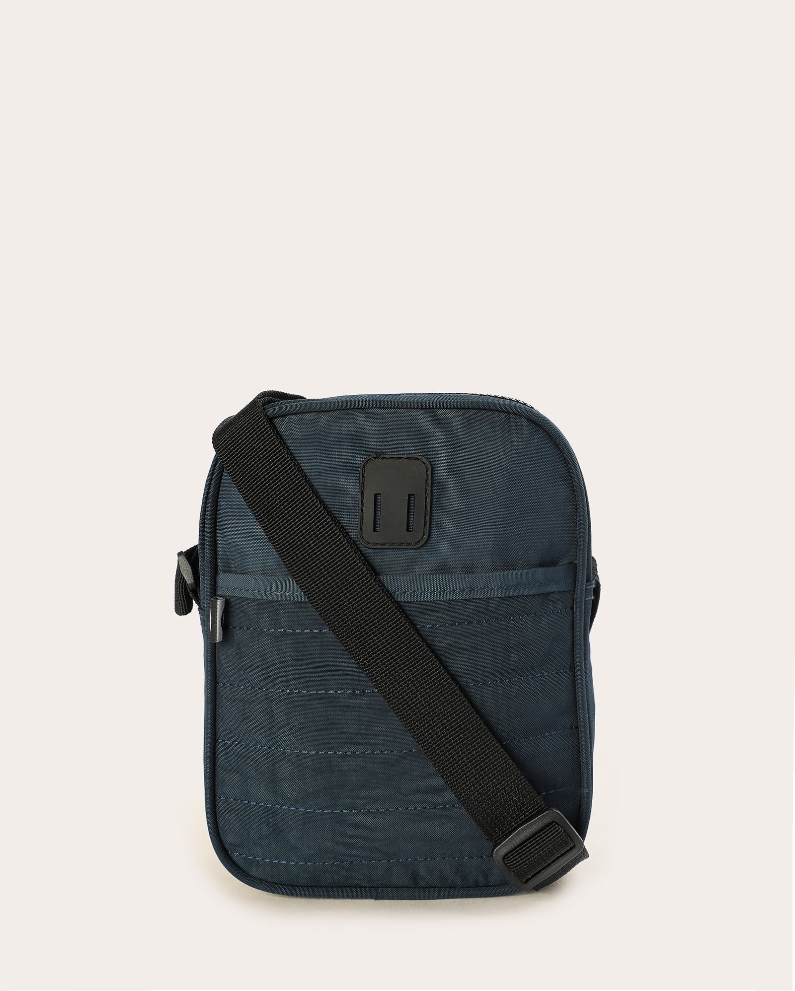 Bolsa masculina transversal com alça regulável - Azul Mescla | Clio Style