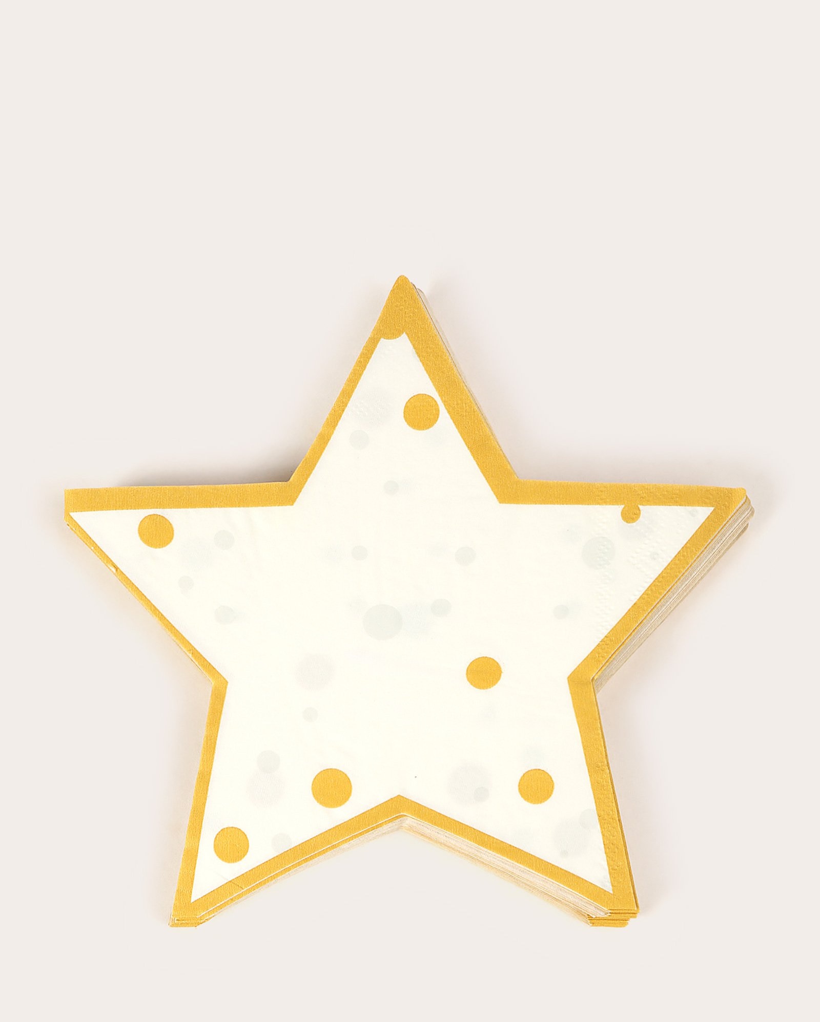 Kit guardanapo de papel com estrelas branco | Casa Riachuelo