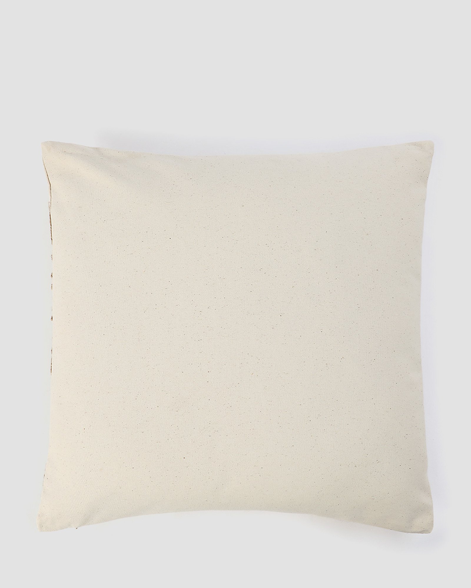 Almofada Oscar 45x45cm bordado de cordas bege | Casa Riachuelo