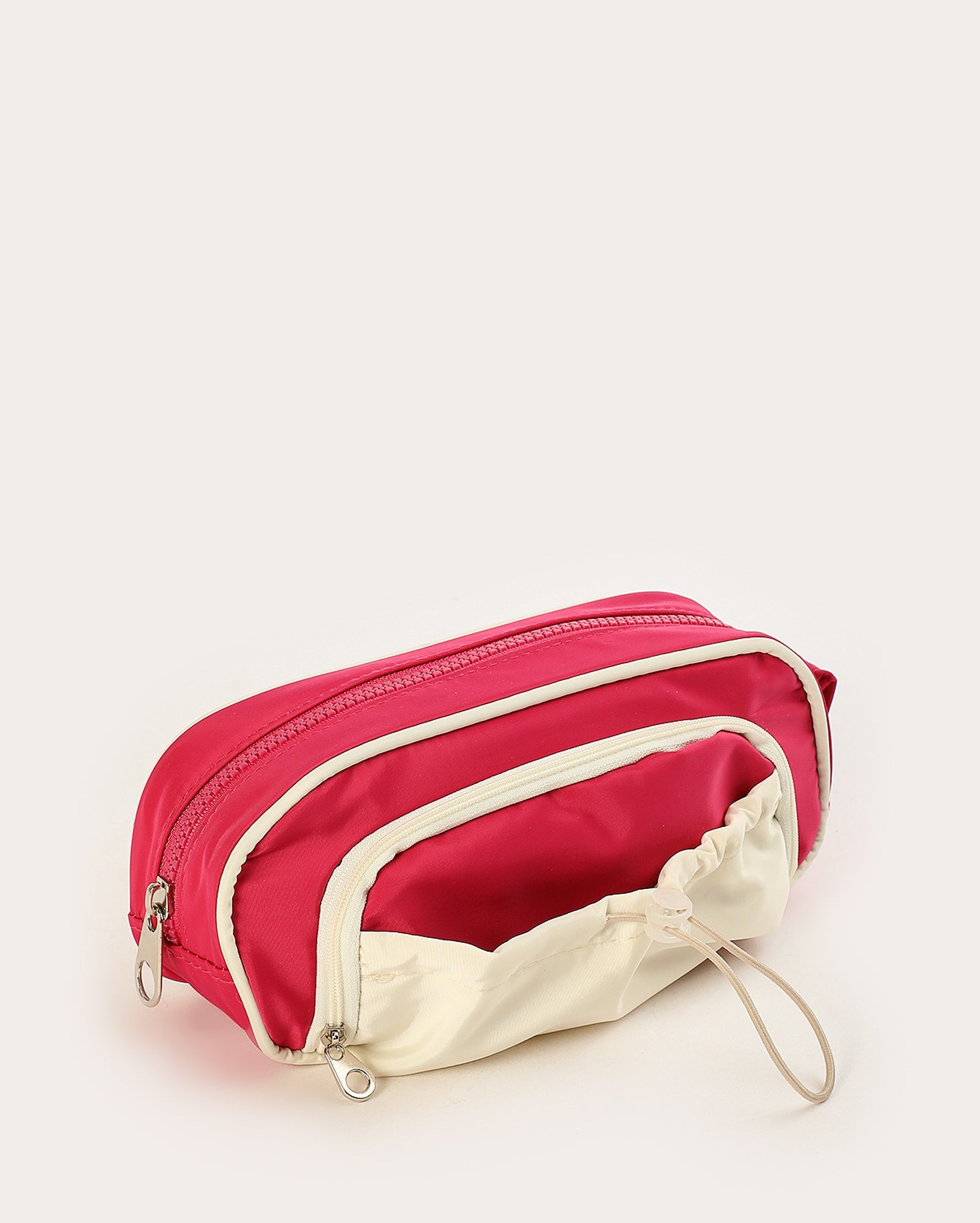 Estojo escolar feminino Duplo compartimento - Vermelho | Clio Style