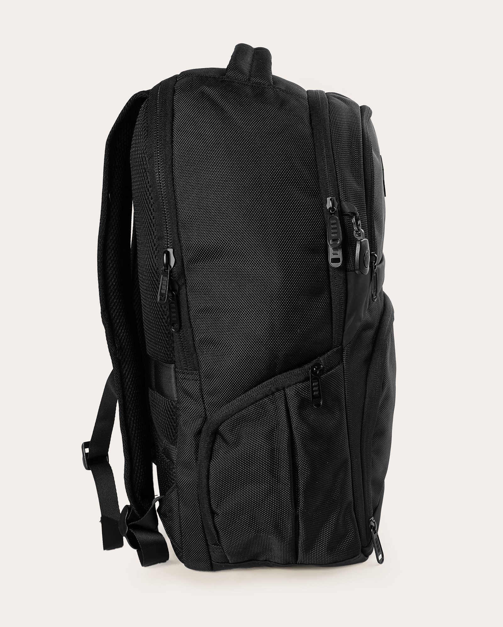Mochila feminina Hay Up texturizada com estojo - Preto | Clio Style