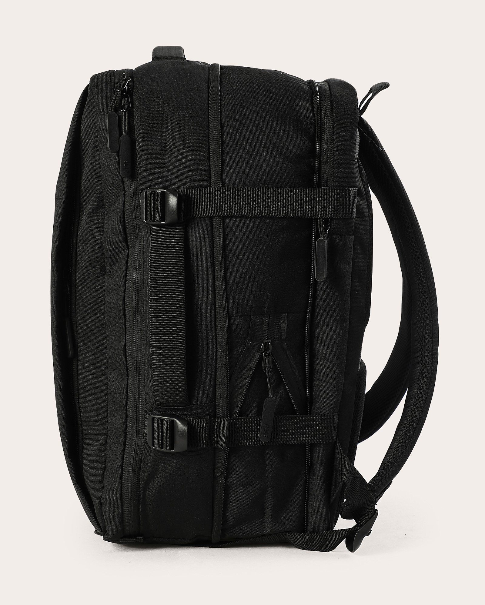 Mochila masculina com 2 bolsos - cinza | Clio Style